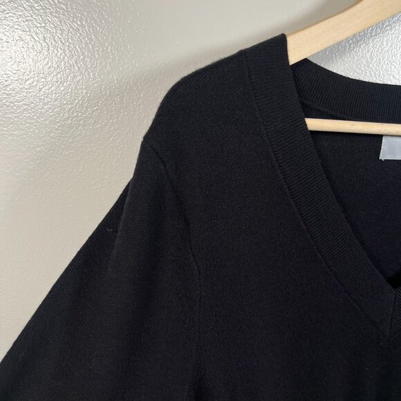 Modern Citizen Brea Off the Shoulder Midi Sweater Dress Size Medium Black Career - Picture 7 of 12